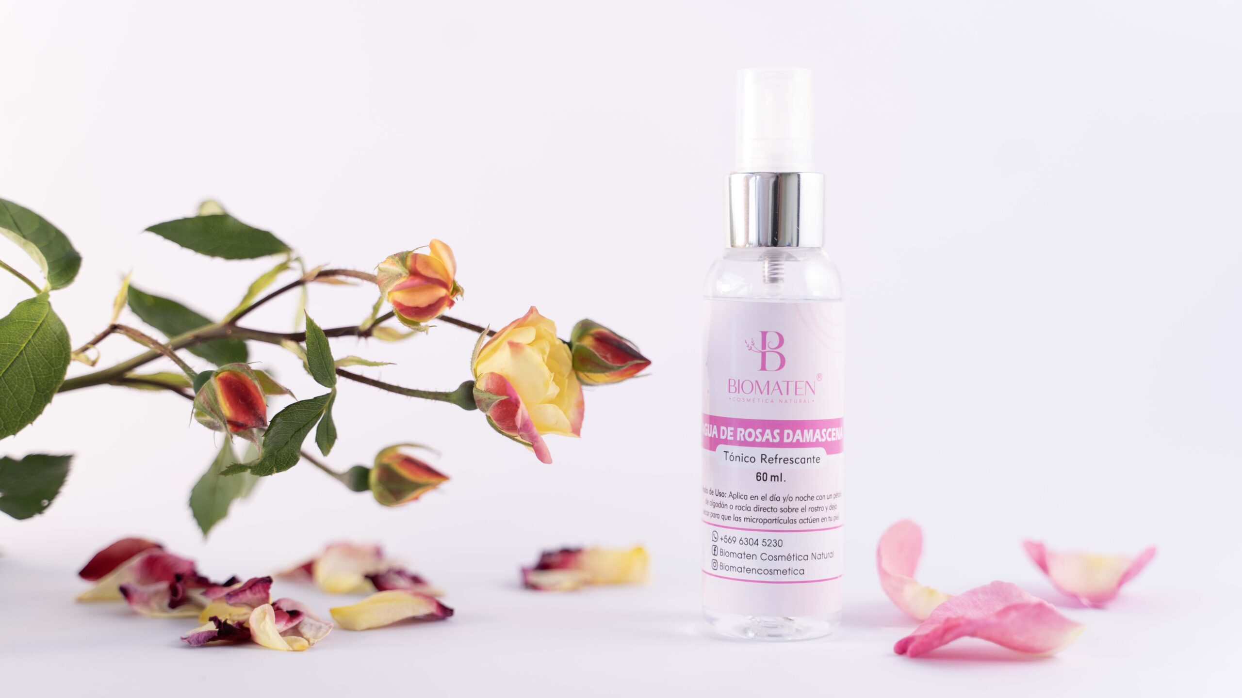 Tonico Facial Agua de Rosas 1 Tonico Facial Agua de Rosas